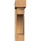 Ekena Millwork Westlake Block Smooth Bracket w/ Offset Brace, Western Red Cedar, 5 1/2"W x 22"D x 22"H BKT0604X22X22WTL05SWR - alternate 4